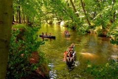 Kanufahren auf der Hase